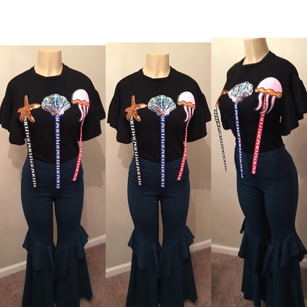 Top and Pants Sold Separate (Top)